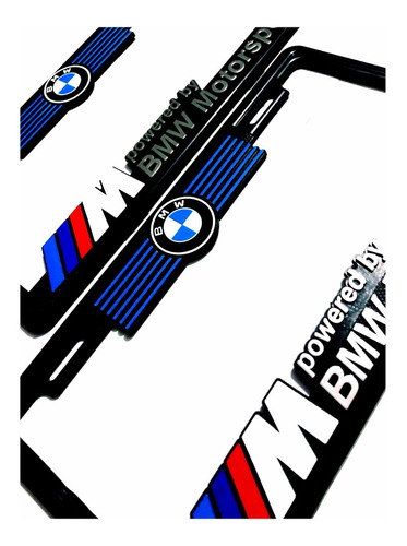 Imagen 4 de 5 de Par (2) Portaplacas Universal Bmw M