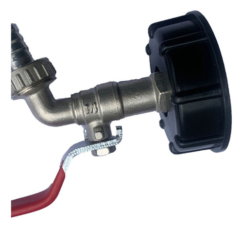 Adaptador De Tanque Ibc, Rosca Gruesa, Salida De Agua De 15