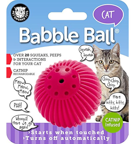 Mascota Qwerks Kitty Babble Ball