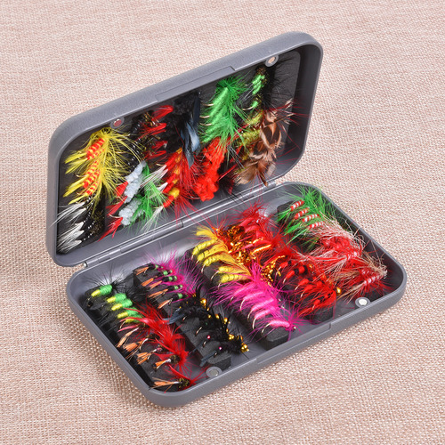 Kit De Mosca Para Pesca Com Mosca, 20/100 Unidades De Iscas