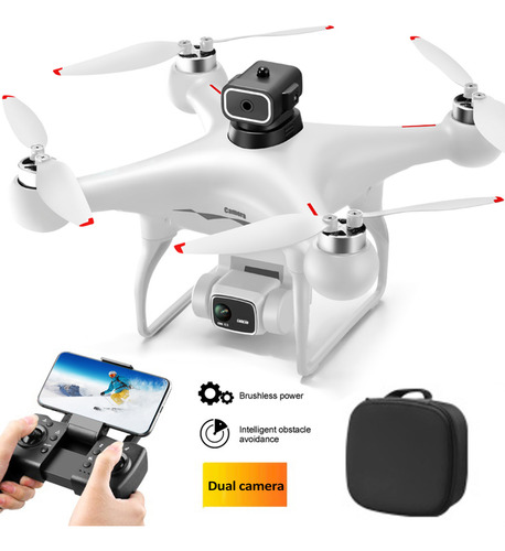 Cámara De Control Remoto Para Drones, Cámara Dual 4k, Infrar