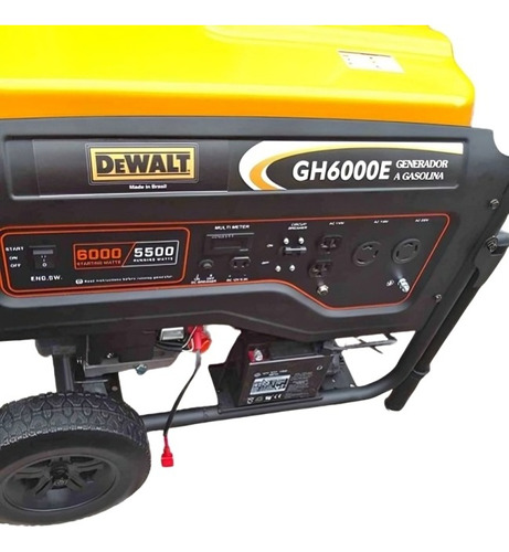 Generador A Gasolina 220v, 50hz Gh6000e De Walt