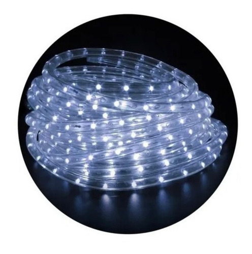 Imagen 1 de 5 de Manguera Luz Led Apta Exterior 10 Mts