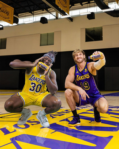 Prime Bebida Hidratante De Los Lakers Sabor Lemonade