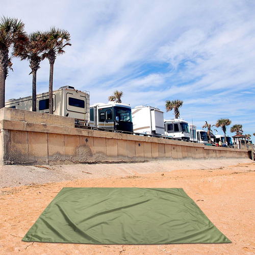 Gran Tienda De Campaña Lona Impermeable Al 1,5x2m Verde