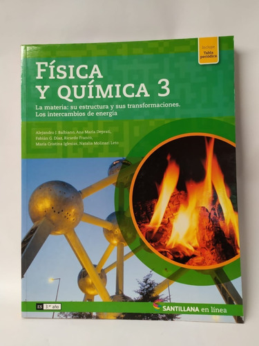 Física Y Química 3 En Línea - Ed. Santillana