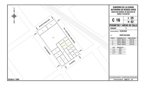 Imagen 2 de 6 de Belgrano Lote En Venta