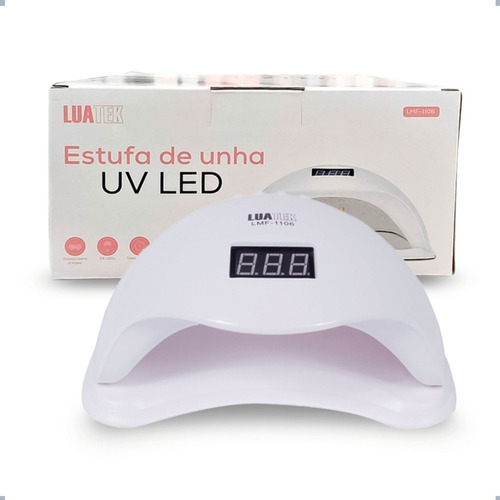 Secador De Unhas 127/220V 48w - Branco - Plugue Da Ue
