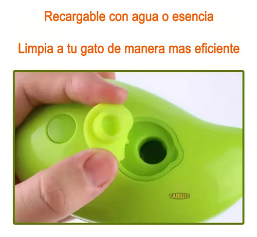 Cepillo A Vapor Para Perros, Gatos. Steam Brush 3 En 1