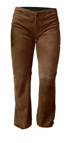 Pantalon gamuza mujer sale