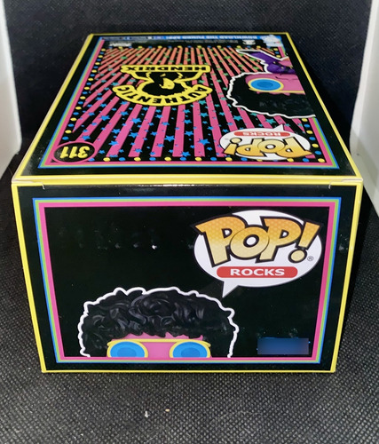 Funko Pop Jimi Hendrix Blacklight Summer Convencion 311