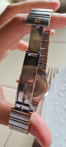 Reloj Omega Constellation Gris Dorado Beige (Usado)