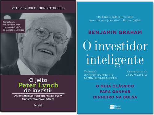 O Jeito Peter Lynch De Investir + O Investidor Inteligente