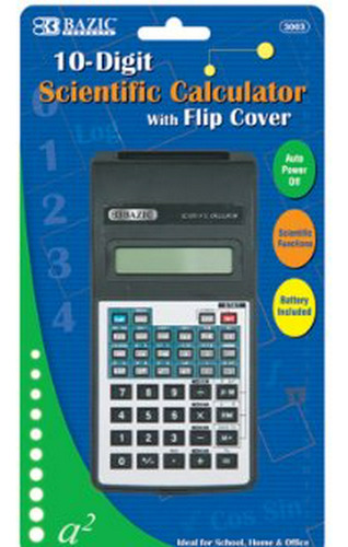 Calculadora Científica Con Tapa - 10 Dígitos (pack De 12)