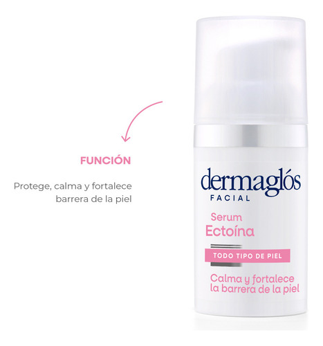Dermaglós Ectoína Serum Facial Reafirmante Piel Sensible Todo Tipo Día