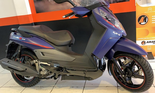 Dafra Sym Citycom Azul Modelo 2022 !!!! Pronta Entrega