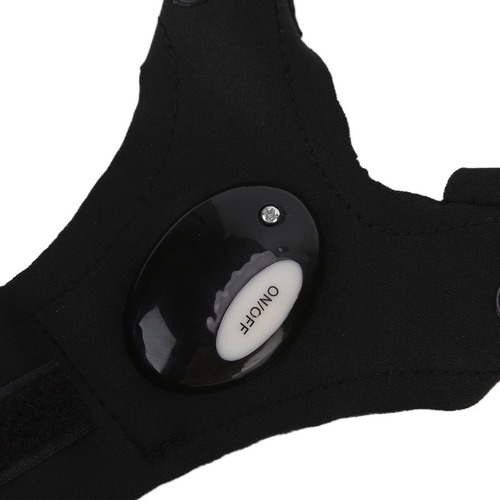 - Luvas Com Lanterna Led, Pulseira Magnética De Tecido