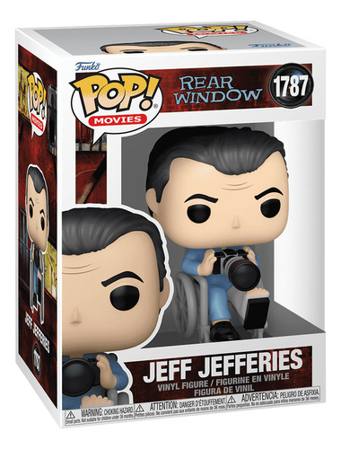 Funko Pop Jeff Jefferies #1787 Movies Rear Window