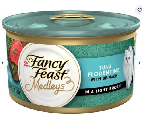 30 Latas De Fancy Feast Medleys Alimento Enlatado Florentino