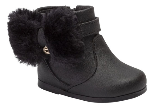 Bota Klin Infantil Miss Baby Botinha Casual Inverno Original