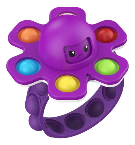 Brinquedo Polvo Pulseira Giratória Pocket Spinner Colorido