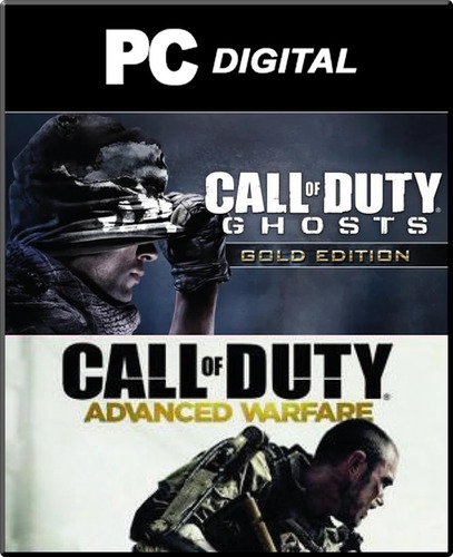 2x1 Call Of Duty Ghosts + Cod Advanced Warfare Pc Español