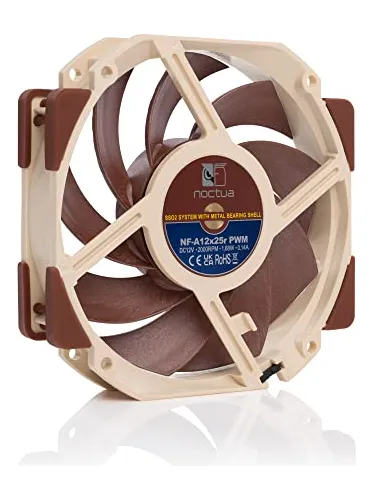 Cooler Noctua Nf-a12x25r Pwm 120mm 4 Pin Brown