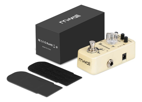 Pedal De Efecto De Guitarra Movall Mp-304 Boostaur Micro