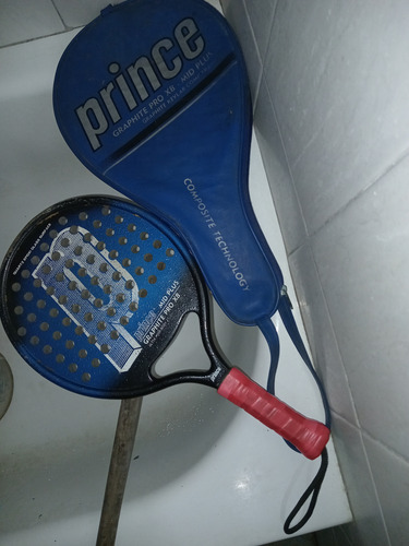 Paleta De Padel Prince Graphite Pro Xb.mid Plus Azul (Usado)