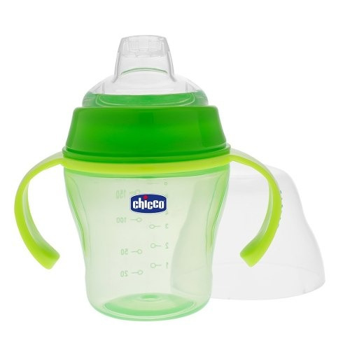 Vaso Suave Chicco 6m+ 200ml Naranja- Bebes Y Niños