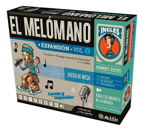 El Melómano - Expansión Con Canciones En Inglés Maldón - Z