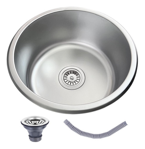 Cuba Inox Gourmet Redonda Luxo 42x42x20cm Acessório Brinovar