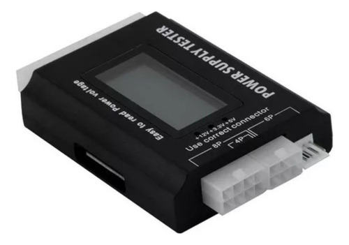 Testador De Fonte Atx Digital Lcd P/ Sata Ide De 20/24 Pinos
