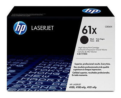 Toner Hp 61x Negro C8061x