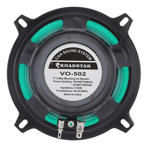 Altavoz Coaxial De 2 Vías Para Coche De 5 Fácil