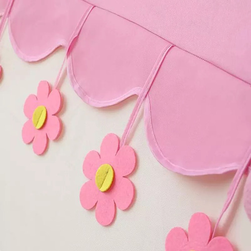 Barraca Infantil Toca Rosa Menina Cabana + 100 Bolinhas