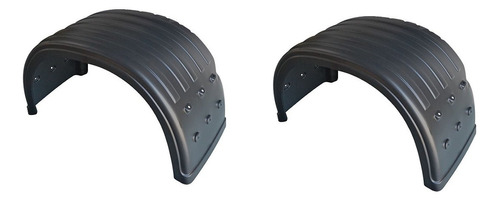 Paralama Plastico Zaparoli Preto Tr Scania S4 114/124 2un