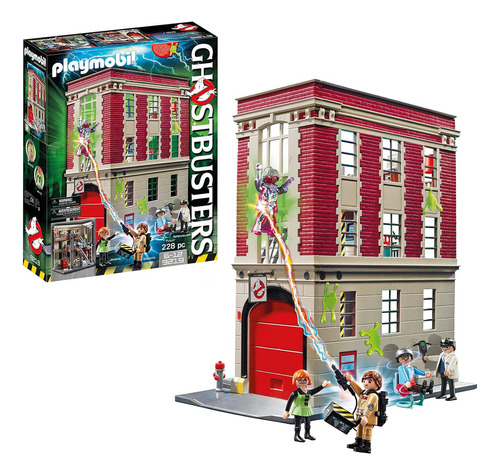 Playmobil Ghostbusters: Cuartel Parque De Bomberos