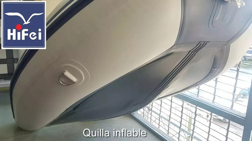 Bote Inflable C Piso De Aluminio Y Quilla Inflable 3.20 Mtc