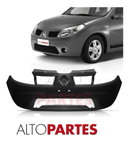 Paragolpe Delantero Sandero 2008 2009 2010 2011 Sin Faros