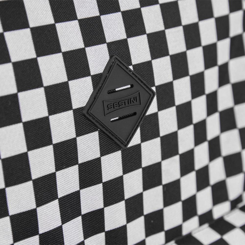 Mochila Carrinho Externo Sestini Rolling Grande - Xadrez Cor Colorido