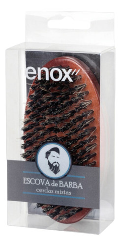 Escova Para Alinhar Pelos Bigode Escova Oval Para Barba Enox