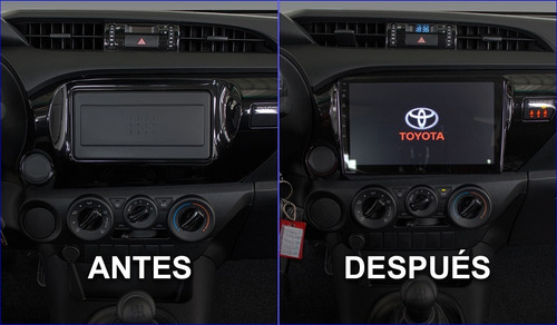 Pantalla Toyota Hilux Carplay 2017+ Estereo 2+32 Android 14
