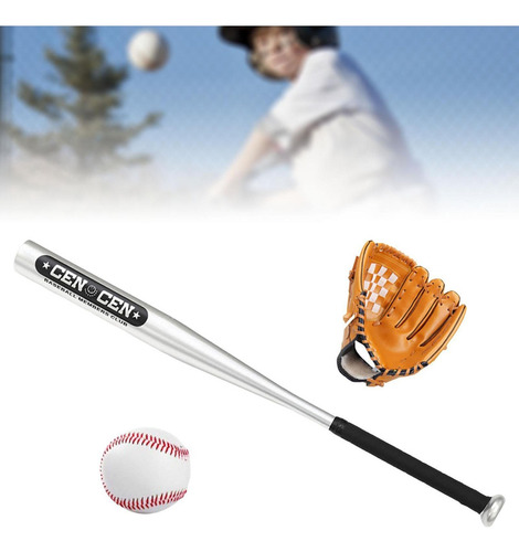 Juego De Bate De Béisbol Con Guante De Béisbol Y Pelota, Sóf