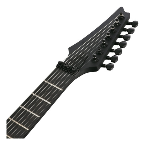 Guitarra Ibanez Iron Label Rgrb720-bkf De 7 Cuerdas Diestro Negro Ebony