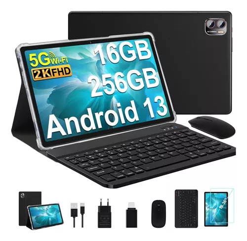 Tablet 10.36 Android 13 2k Hd 16gb+256gb Rom 5g Con Funda