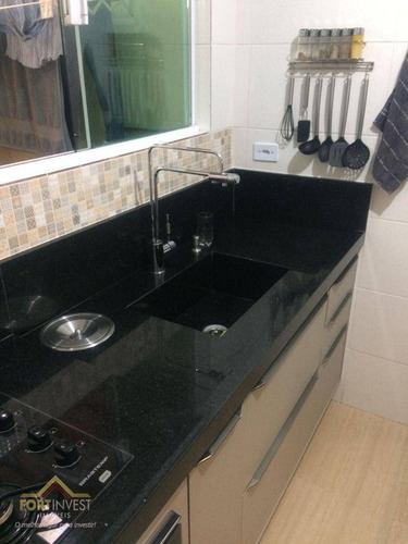 Imagem 4 de 11 de Casa Com 2 Dormitórios À Venda, 69 M² Por R$ 295.000,00 - Tude Bastos (sítio Do Campo) - Praia Grande/sp - Ca0894