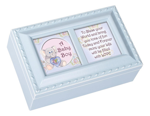 Caja De Música Con Texto En Inglés «to Bless Your World» Ton