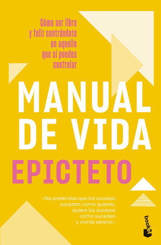 Libro Manual De Vida - Epicteto - Booket