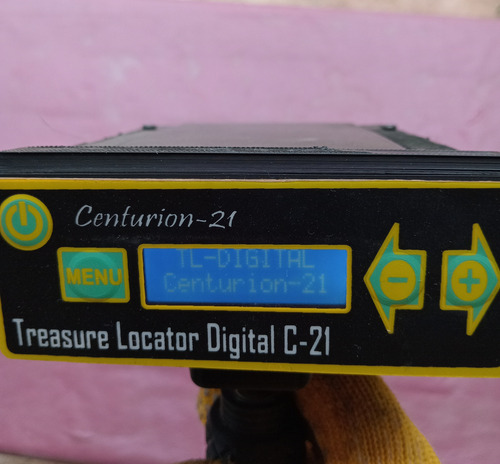 Detector De Metales Oro Plata. Original Centurion C_21 Verde Lima (Usado)